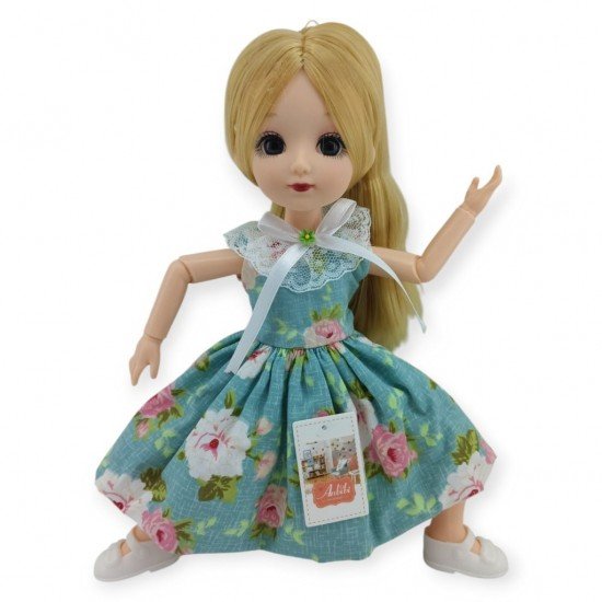 Anbibi Premium Bebek Hareketli Aksesuarlı - WX196-2-YEŞİL (Lisinya) Anbibi Premium Bebek Hareketli Aksesuarlı - WX196-2-YEŞİL (Lisinya)
