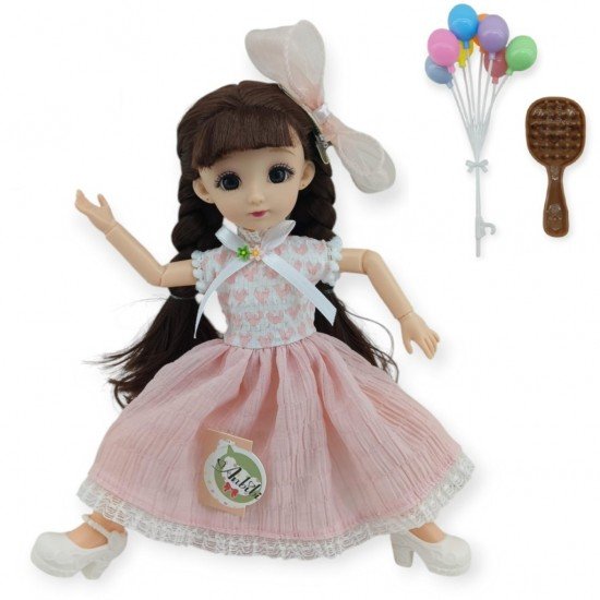 Anbibi Premium Bebek Hareketli Aksesuarlı - WX197-1-PEMBE (Lisinya) Anbibi Premium Bebek Hareketli Aksesuarlı - WX197-1-PEMBE (Lisinya)
