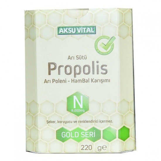 Arı Sütü Propolis Polen Bal Karışımı 220 Gr Arı Sütü Propolis Polen Bal Karışımı 220 Gr
