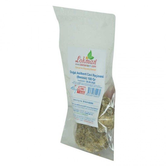 Asilbent Cavi Reçinesi Doğal Benzoin 100 Gr Paket Asilbent Cavi Reçinesi Doğal Benzoin 100 Gr Paket