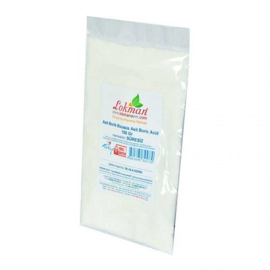 Asit Borik Borasis Asit Boric Acid 100 Gr Paket Asit Borik Borasis Asit Boric Acid 100 Gr Paket