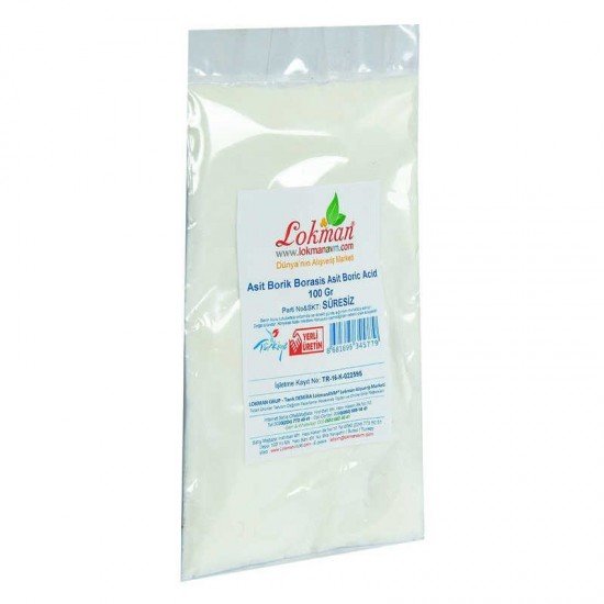 Asit Borik Borasis Asit Boric Acid 100 Gr Paket Asit Borik Borasis Asit Boric Acid 100 Gr Paket