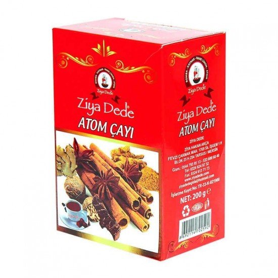 Atom Küp Şeker Çayı Zencefilli Karanfilli Tarçınlı 150 Gr Atom Küp Şeker Çayı Zencefilli Karanfilli Tarçınlı 150 Gr