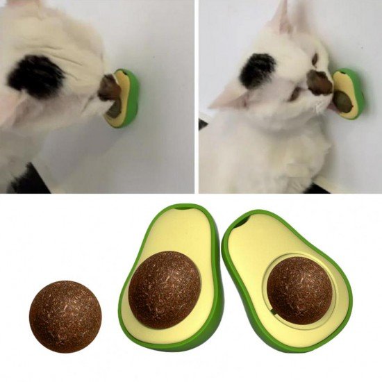 Avokado Dönen Kedi Nanesi Cat Oyun Topu Doğal Kedi Oyuncağı Avokado Dönen Kedi Nanesi Cat Oyun Topu Doğal Kedi Oyuncağı
