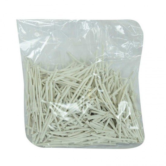 Bağlama Teli Tel Klips Pvc Kaplamalı Beyaz 500 Gr Takribi 500 Adetli 1 Paket Bağlama Teli Tel Klips Pvc Kaplamalı Beyaz 500 Gr Takribi 500 Adetli 1 Paket