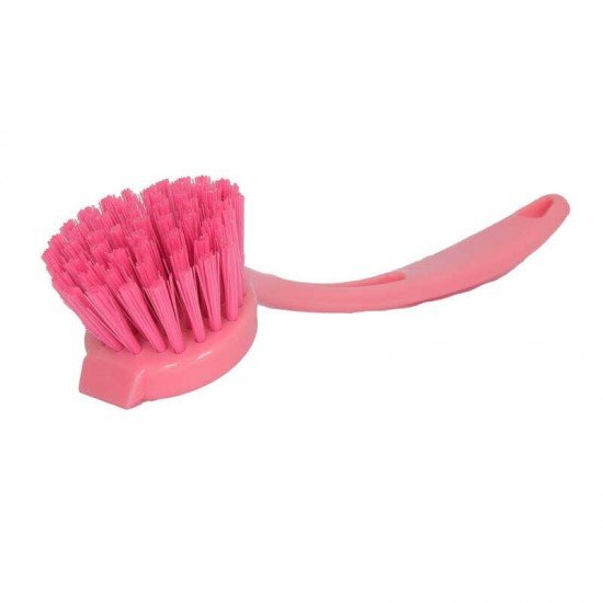 Plastik Saplı Lavabo Küvet Bulaşık Fırçası Karışık Renk Plastik Saplı Lavabo Küvet Bulaşık Fırçası Karışık Renk