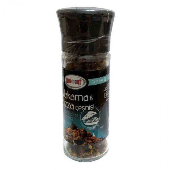 Cam Değirmenli Makarna ve Pizza Çeşnisi Karışık Baharat 50 Gr Cam Değirmenli Makarna ve Pizza Çeşnisi Karışık Baharat 50 Gr