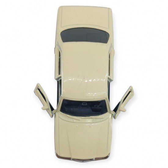 Çek Bırak Araba 1:32 Mercedes Benz W123 - 43686 - BEYAZ (Lisinya)