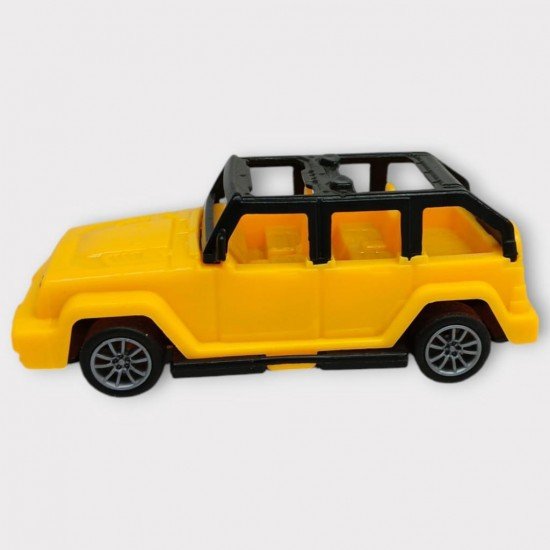 Çek Bırak Arabalar 10 Cm - Sarı Jeep (Lisinya) Çek Bırak Arabalar 10 Cm - Sarı Jeep (Lisinya)
