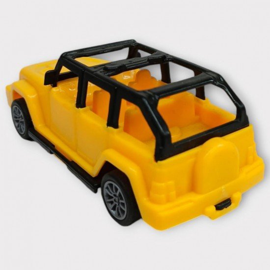 Çek Bırak Arabalar 10 Cm - Sarı Jeep (Lisinya) Çek Bırak Arabalar 10 Cm - Sarı Jeep (Lisinya)