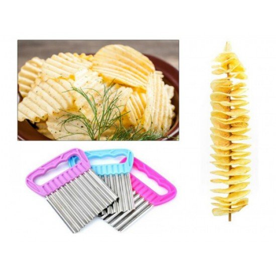 Chips Chopper Şekilli Sebze ve Meyve Dilimleyici Chips Chopper Şekilli Sebze ve Meyve Dilimleyici