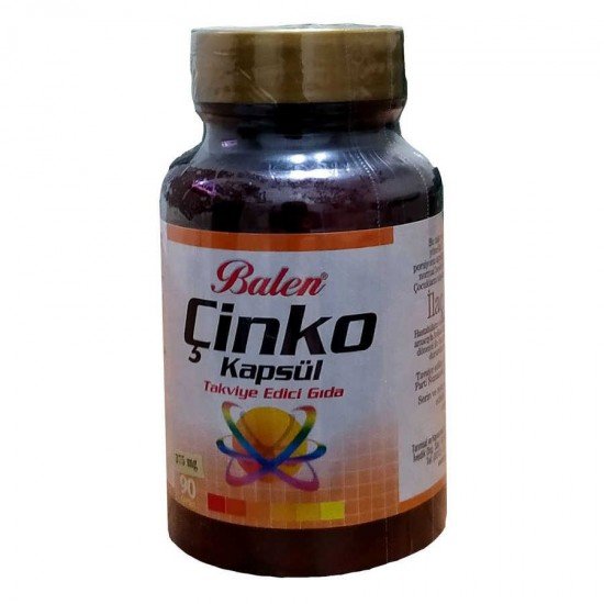 Çinko 375Mg 90 Kapsül Çinko 375Mg 90 Kapsül