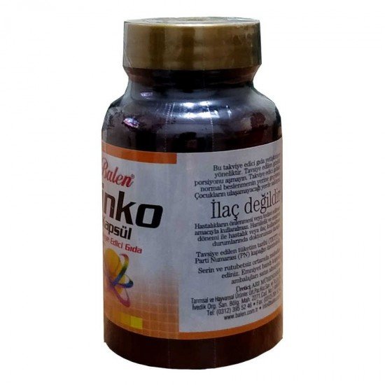 Çinko 375Mg 90 Kapsül Çinko 375Mg 90 Kapsül