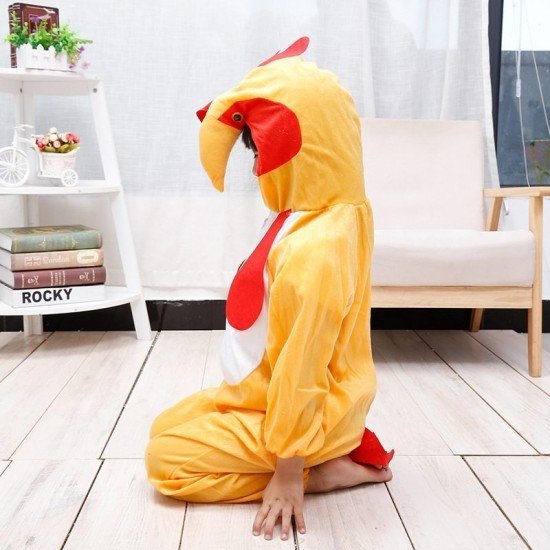 Çocuk Horoz Kostümü - Tavuk Kostümü 2-3 Yaş 80 cm Çocuk Horoz Kostümü - Tavuk Kostümü 2-3 Yaş 80 cm