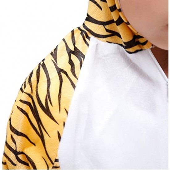 Çocuk Kaplan Kostumu - Aslan Kostümü 4-5 Yaş 100 cm Çocuk Kaplan Kostumu - Aslan Kostümü 4-5 Yaş 100 cm