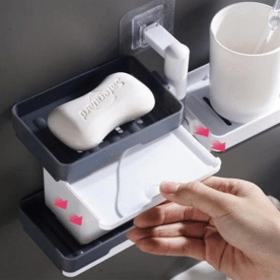 Çoklu Sabun Tutucu Fonksiyonel Banyo Sabunluk ( Lisinya ) Çoklu Sabun Tutucu Fonksiyonel Banyo Sabunluk ( Lisinya )