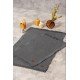Bath Rug Set Antrasit 2'li 75x125 60x90 Bath Rug Set Antrasit 2'li 75x125 60x90