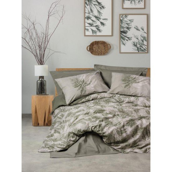 Dual Tek Kişilik Nev Takımı Frond Haki Dual Tek Kişilik Nev Takımı Frond Haki