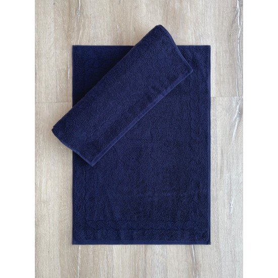Jakarlı Paspas Seti Capa Lacivert 2li 50x70 8680108061992 Jakarlı Paspas Seti Capa Lacivert 2li 50x70 8680108061992