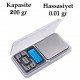 Dijital Hassas Elektronik Kuyumcu Cep Terazisi Tartı 200 gr / 0.01 gr Dijital Hassas Elektronik Kuyumcu Cep Terazisi Tartı 200 gr / 0.01 gr