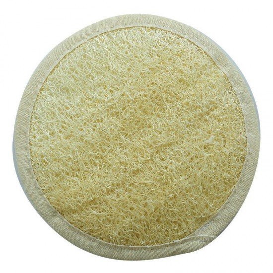 Doğal Kabak Lifli Dıştan El Geçmeli Banyo Duş Kesesi Çap 15-17 Cm Doğal Kabak Lifli Dıştan El Geçmeli Banyo Duş Kesesi Çap 15-17 Cm