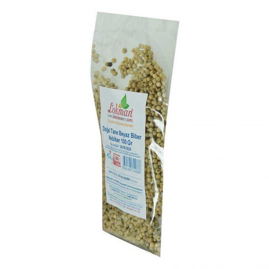 Doğal Tane Akbiber Beyaz Biber Beyaz Karabiber 100 Gr Paket Doğal Tane Akbiber Beyaz Biber Beyaz Karabiber 100 Gr Paket