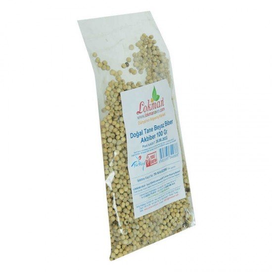 Doğal Tane Akbiber Beyaz Biber Beyaz Karabiber 100 Gr Paket Doğal Tane Akbiber Beyaz Biber Beyaz Karabiber 100 Gr Paket