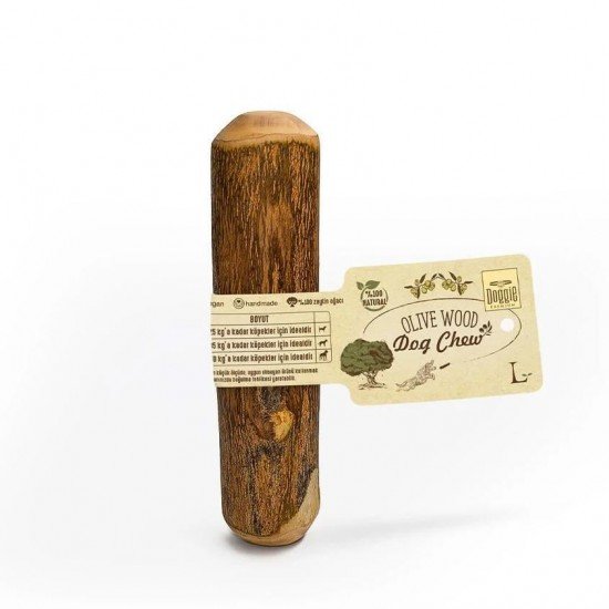 Doğal Zeytin Ağacı Çiğnenebilen Köpek Oyuncağı L 19 x 3,5 cm - 25 kg Doğal Zeytin Ağacı Çiğnenebilen Köpek Oyuncağı L 19 x 3,5 cm - 25 kg