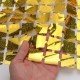 Ekstra Metalize Altın Renk Disko Dikdörtgen Kesim Kapı Perdesi Dekorasyon 1x2 Metre Ekstra Metalize Altın Renk Disko Dikdörtgen Kesim Kapı Perdesi Dekorasyon 1x2 Metre