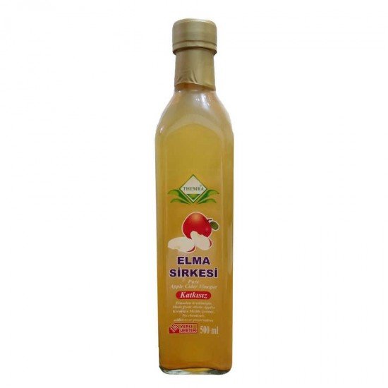 Elma Sirkesi Cam Şişe 500 ML Elma Sirkesi Cam Şişe 500 ML