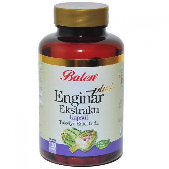 Enginar Ekstraktı Plus+ 100 Kapsül Enginar Ekstraktı Plus+ 100 Kapsül