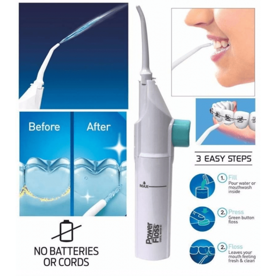2'si 1 Arada Mekanik Diş Ve Ağız Temizleme & Diş Beyazlatma Seti | Power Floss ( Lisinya ) 2'si 1 Arada Mekanik Diş Ve Ağız Temizleme & Diş Beyazlatma Seti | Power Floss ( Lisinya )