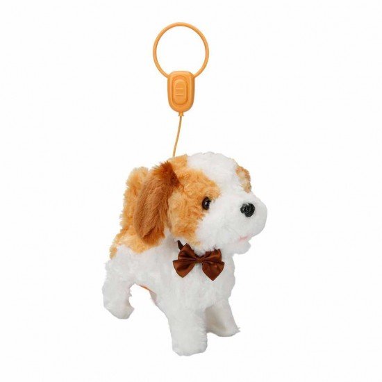 Peluş Yürüyen Sesli Köpek Latte - FT-B023 (Lisinya) Peluş Yürüyen Sesli Köpek Latte - FT-B023 (Lisinya)