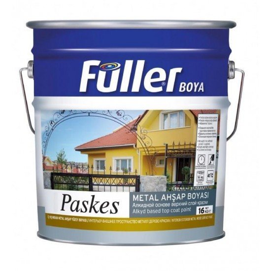 Paskes Sentetik Metal Boya 2,5 Kg Bayrak Kırmızı Paskes Sentetik Metal Boya 2,5 Kg Bayrak Kırmızı
