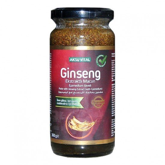 Ginseng Ekstraktlı Bitkisel Macunnu 300 Gr Ginseng Ekstraktlı Bitkisel Macunnu 300 Gr