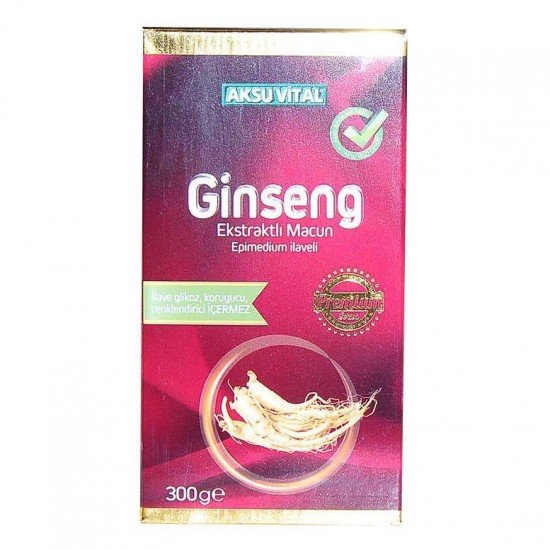 Ginseng Ekstraktlı Bitkisel Macunnu 300 Gr Ginseng Ekstraktlı Bitkisel Macunnu 300 Gr