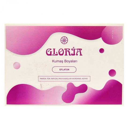 Kumaş Boyası Eflatun 10Gr Pkt Kumaş Boyası Eflatun 10Gr Pkt