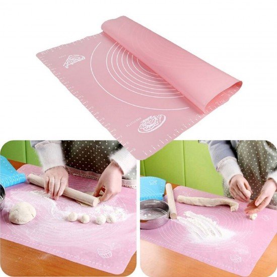 Hamur Açma Örtüsü Hamur Matı Ölçekli - Büyük Boy 40x50 cm Hamur Açma Örtüsü Hamur Matı Ölçekli - Büyük Boy 40x50 cm