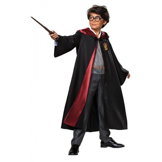 Harry Potter Gryffindor Cübbe Çocuk Boy - Harry Potter Kostümü 9-10 Yaş Harry Potter Gryffindor Cübbe Çocuk Boy - Harry Potter Kostümü 9-10 Yaş