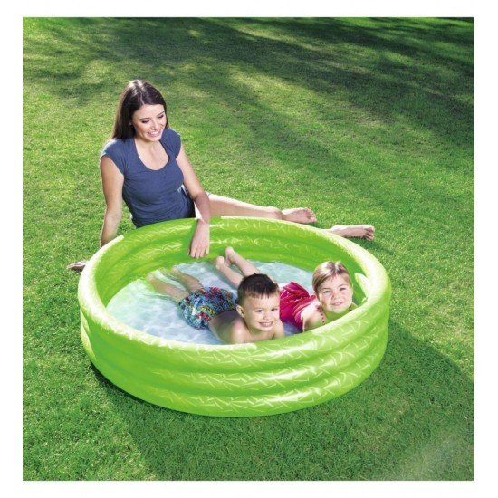 Çocuk Havuzu 122x25 Cm Bestway Yeşil - 51025 (Lisinya) Çocuk Havuzu 122x25 Cm Bestway Yeşil - 51025 (Lisinya)