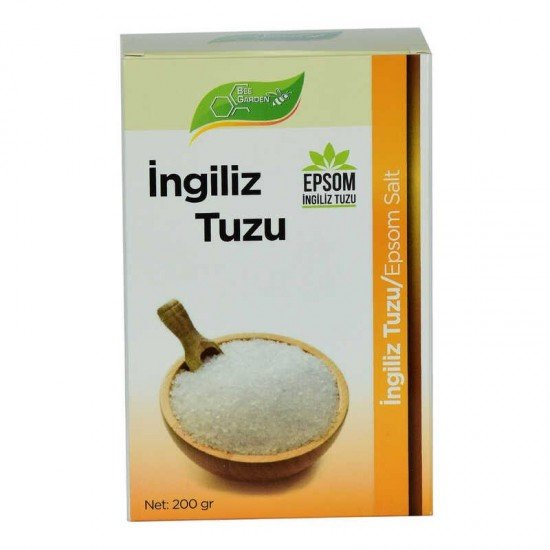 İngiliz Tuzu Yenilebilir Epsom Salt Magzenyum Sülfat 200 Gr İngiliz Tuzu Yenilebilir Epsom Salt Magzenyum Sülfat 200 Gr