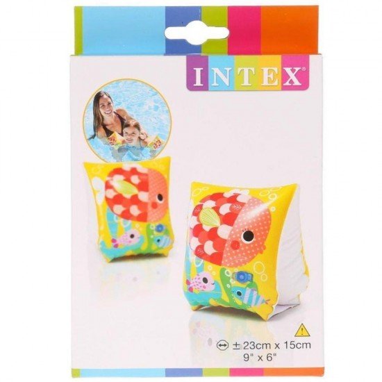 İntex Tropikal Desenli Kolluk 23x15 Cm - 58652 (Lisinya) İntex Tropikal Desenli Kolluk 23x15 Cm - 58652 (Lisinya)