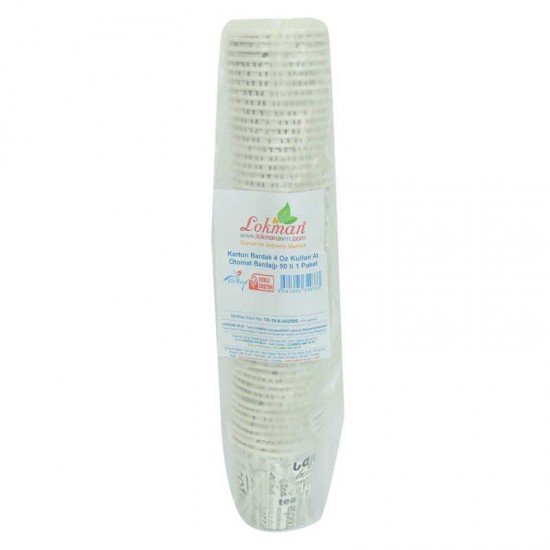 Karton Bardak 4 Oz Kullan At Çay Kahve Sıcak Kağıt Otomat Bardağı 50 li 1 Paket Karton Bardak 4 Oz Kullan At Çay Kahve Sıcak Kağıt Otomat Bardağı 50 li 1 Paket