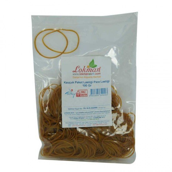Kauçuk Paket Lastiği Para Lastiği 100 Gr Paket Kauçuk Paket Lastiği Para Lastiği 100 Gr Paket