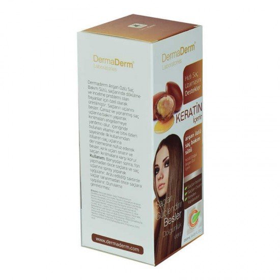 Keratinli Argan Özlü Saç Bakım Sütü Hızlı Saç Uzamasına Etkili 250 ML Keratinli Argan Özlü Saç Bakım Sütü Hızlı Saç Uzamasına Etkili 250 ML