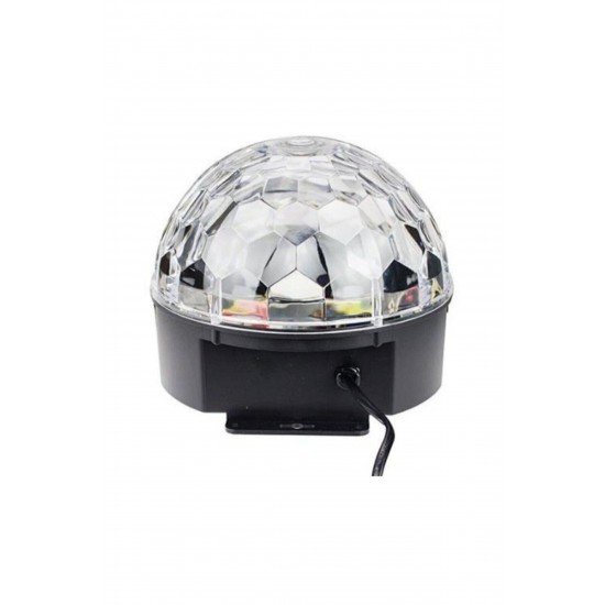 Kumandalı Kristal Led RGB Disko Topu Kumandalı Kristal Led RGB Disko Topu