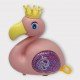 Kurmalı Işıklı Sevimli Flamingo - Pembe (Lisinya)