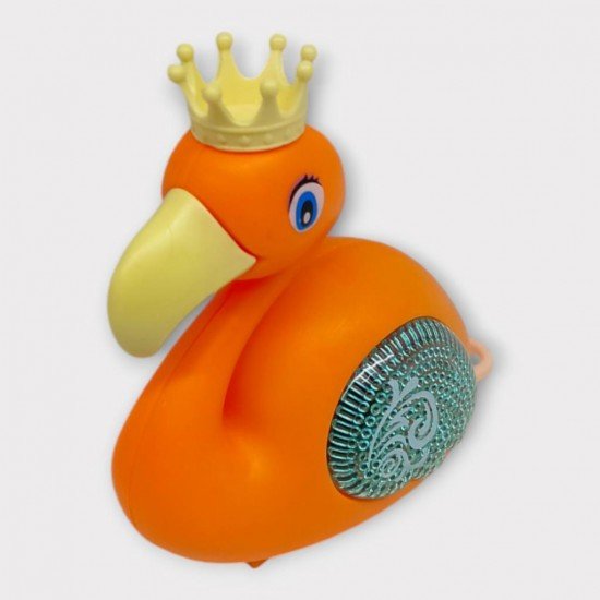 Kurmalı Işıklı Sevimli Flamingo - Turuncu (Lisinya) Kurmalı Işıklı Sevimli Flamingo - Turuncu (Lisinya)