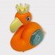Kurmalı Işıklı Sevimli Flamingo - Turuncu (Lisinya) Kurmalı Işıklı Sevimli Flamingo - Turuncu (Lisinya)