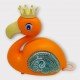 Kurmalı Işıklı Sevimli Flamingo - Turuncu (Lisinya) Kurmalı Işıklı Sevimli Flamingo - Turuncu (Lisinya)